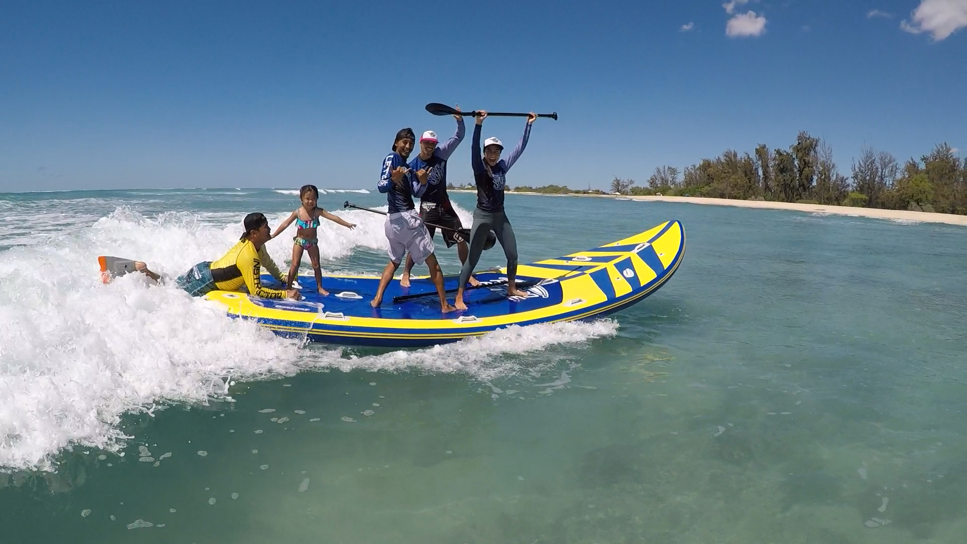 Supsquatch Ocean Adventure Fun — Let's Surf HI